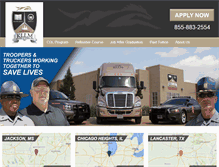 Tablet Screenshot of kllmdrivingacademy.com